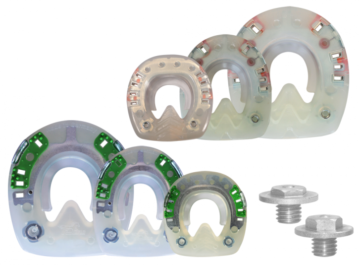 Ferrature composite con barbette e filettatura