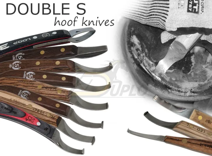 Coltelli da maniscalco Double S – Qualità italiana per la cura dello zoccolo