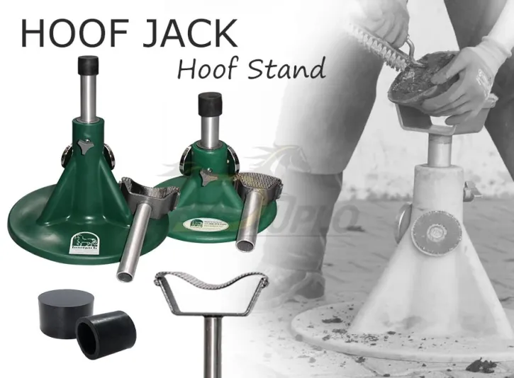 Kerckhaert Hoofjack® Hufbock und passendes Zubehör Kerckhaert Hoofjack® Hufbock und passendes Zubehör