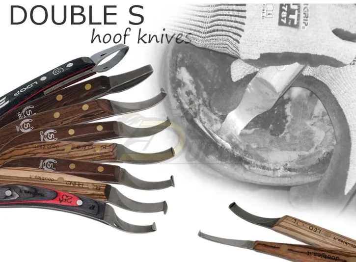 Double S Hufmesser – präzise gefertigt, langlebig im Einsatz und perfekt ausgewogen