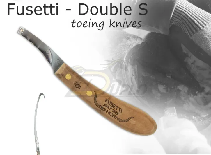 Double S Fusetti Big Horn Hufmesser
