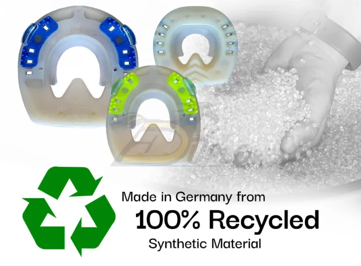 Ferrature composite in rigranulato con barbette