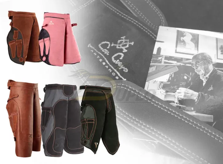 Con Cuero Schmiedeschürzen