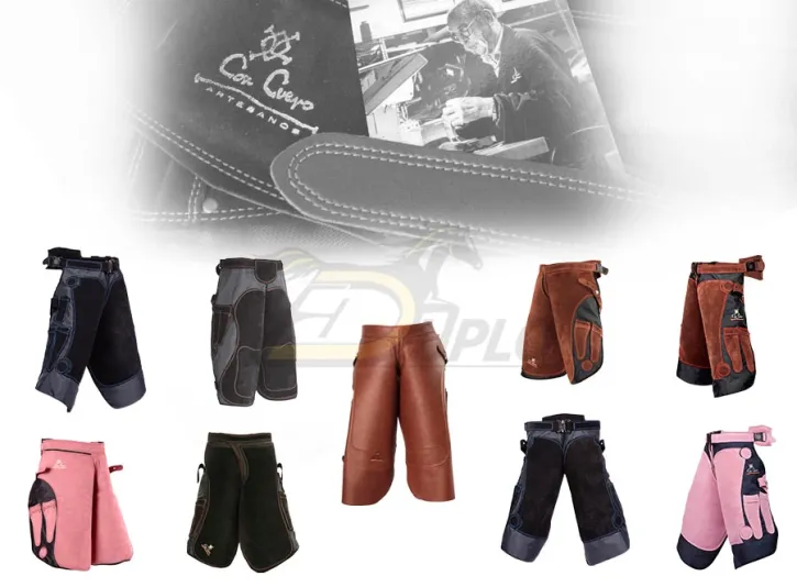 Con Cuero Schmiedeschürzen