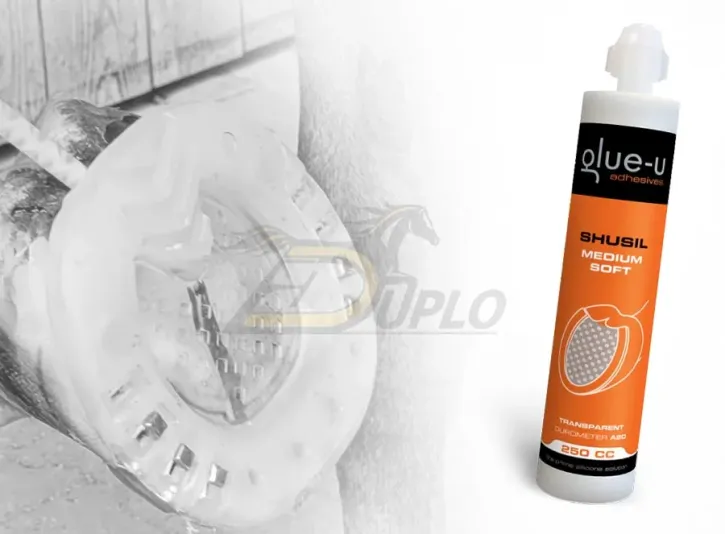 glue-u SHUSIL — Polstermaterial aus Silikon (A20 medium soft)