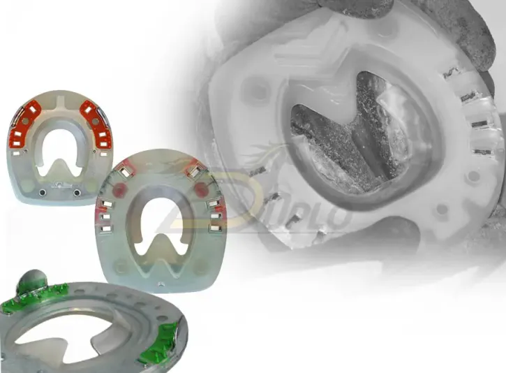 Straight Bar - Verbundbeschlag mit Seitenkappen und ringförmigem Metallkern