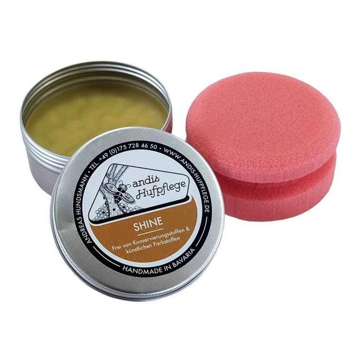 Shine — andis Hufpflege — Schwamm innenliegend — 120ml