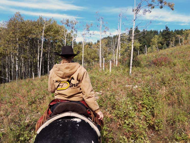 promenade à cheval au Canada