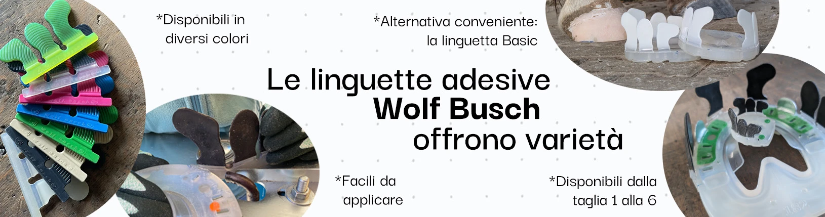 Wolf Busch Klebelaschen