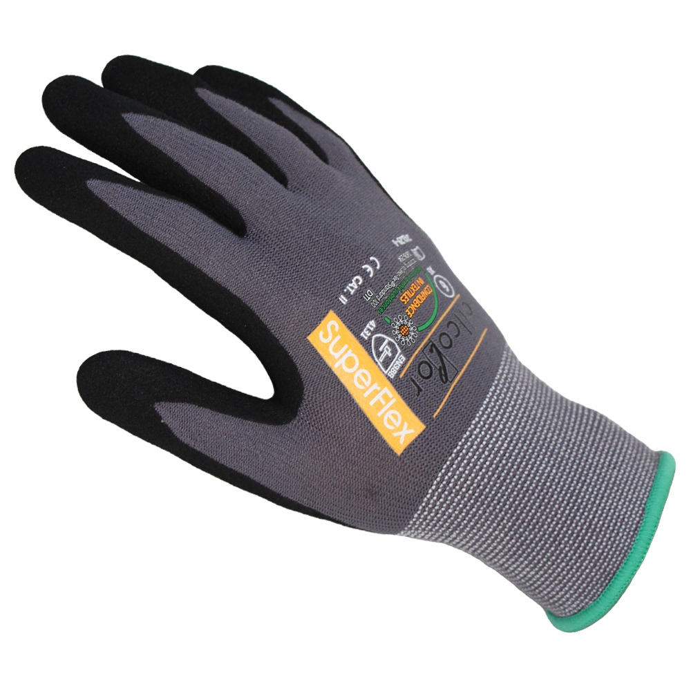 SuperFlex Arbeitsschutzhandschuh von allcolor 