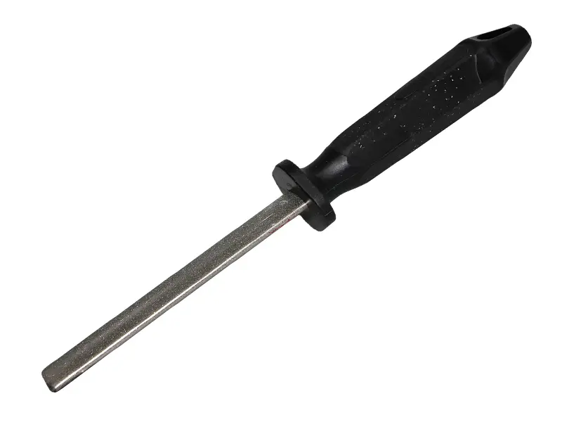 Dick Diamant-Wetzstahl oval für Hufmesser