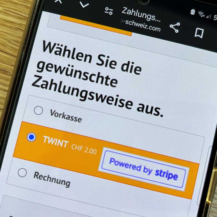 TWINT-Zahlungen