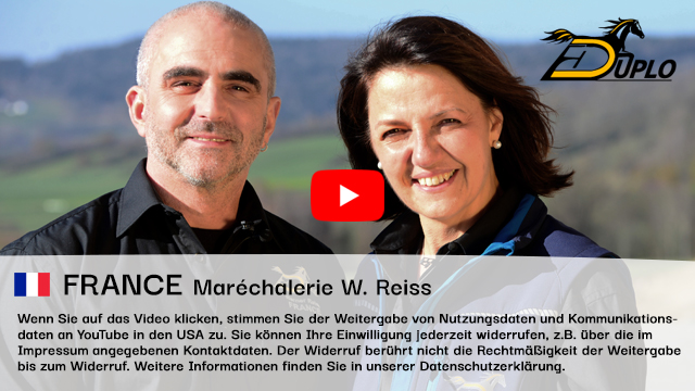 Werner und Beate der Marechalerie Reiss