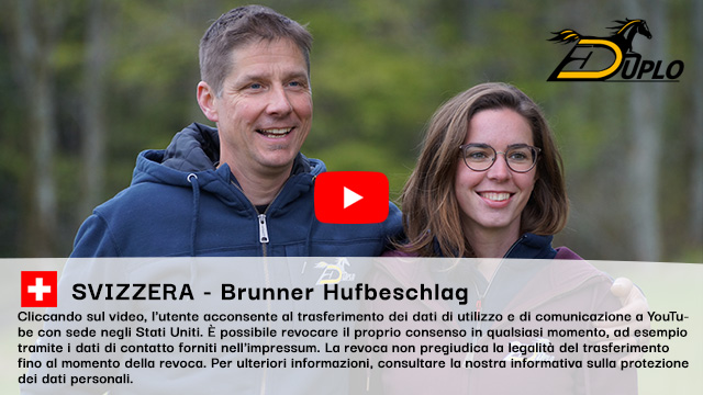 Patrik Brunner e Linda Amacher di Brunner Hufbeschlag