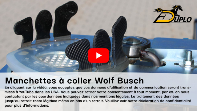 Vidéo: La manchette à coller Wolf Busch