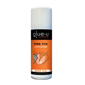 glue-u PRE FIX Activator (200ml) per l’incollaggio più veloce sullo zoccolo