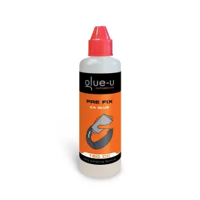 Colle glue-u PRE FIX CA (150ml) — pour la préfixation du GluShu sur le sabot